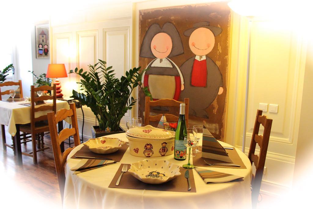 Hotel Restaurant La Cigogne مونستر المظهر الخارجي الصورة